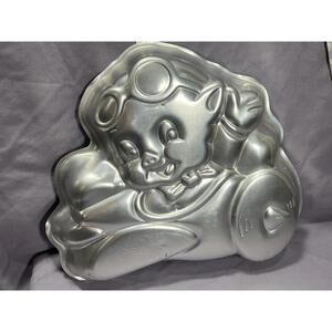 Wilton Cake Pans Porky Pig Vintage 1983 Baking Aluminum for Shaped Molded Cakes